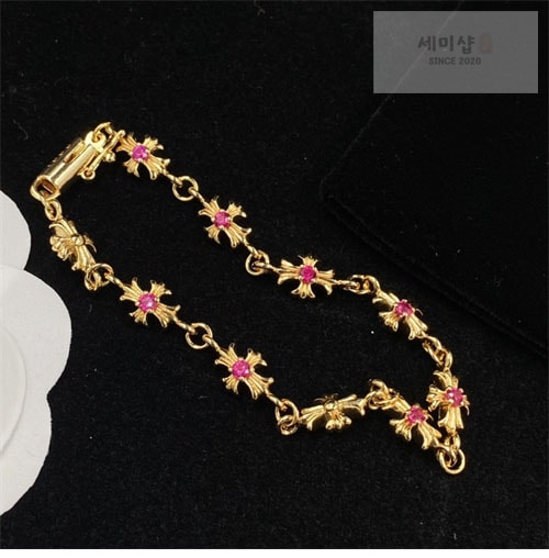 Chrome Hearts 크롬하츠 티아니 E 크로스 팔찌 악세사리 3번 이미지