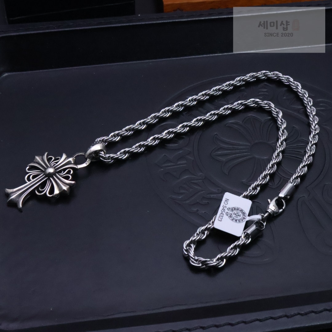 Chrome Hearts 크롬하츠 필리그리 크로스 XS 펜던트 실버 925 악세사리 5번 이미지
