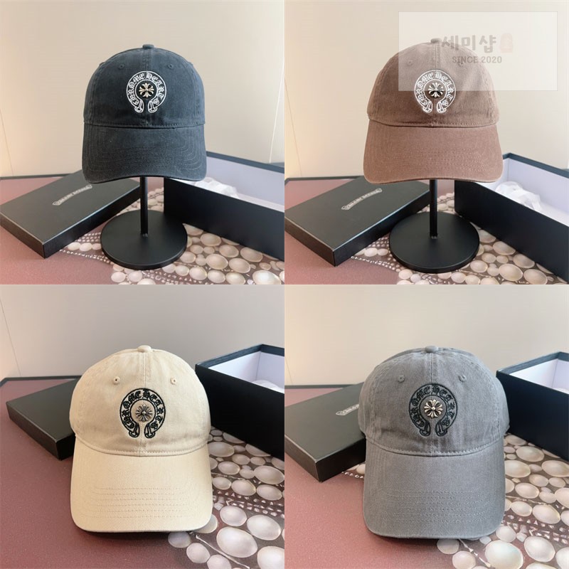 Chrome Hearts 크롬하츠 홀스슈 실버 크로스 볼캡 1# 악세사리 1번 이미지