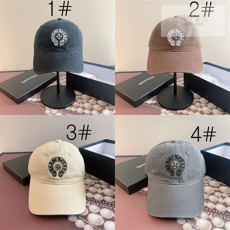 Chrome Hearts 크롬하츠 홀스슈 실버 크로스 볼캡 1# 악세사리 2번 이미지