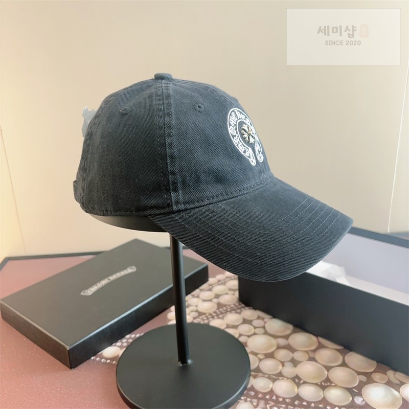 Chrome Hearts 크롬하츠 홀스슈 실버 크로스 볼캡 1# 악세사리 5번 이미지