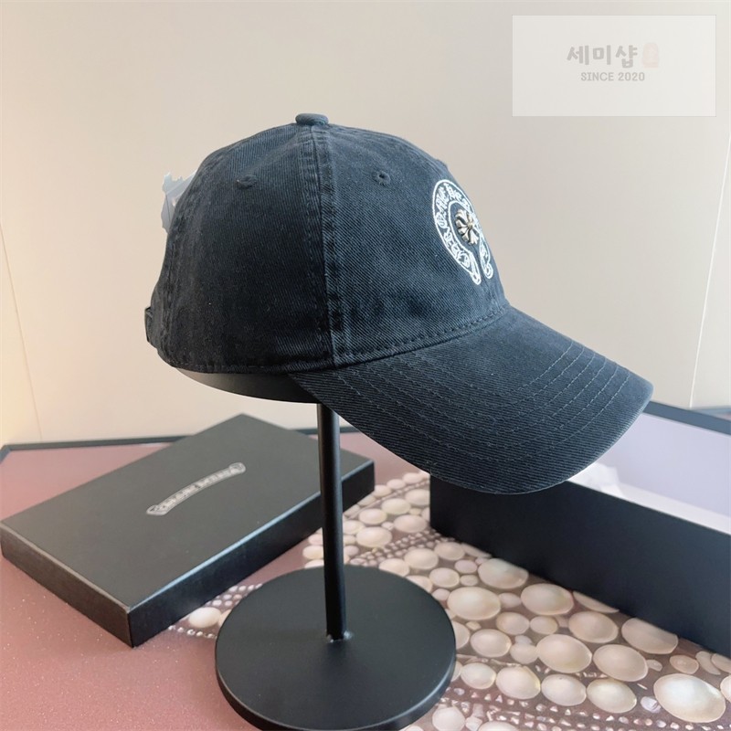 Chrome Hearts 크롬하츠 홀스슈 실버 크로스 볼캡 1# 악세사리 6번 이미지