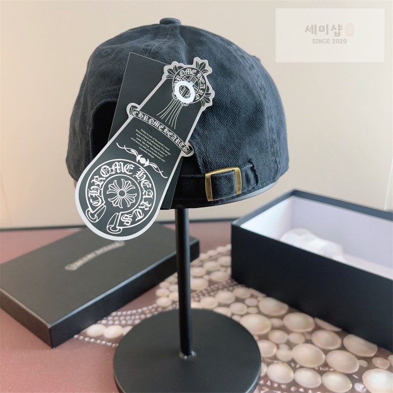 Chrome Hearts 크롬하츠 홀스슈 실버 크로스 볼캡 1# 악세사리 7번 이미지
