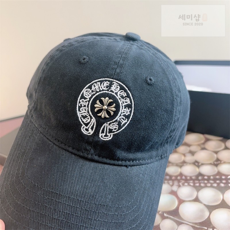 Chrome Hearts 크롬하츠 홀스슈 실버 크로스 볼캡 1# 악세사리 8번 이미지