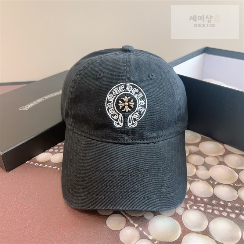 Chrome Hearts 크롬하츠 홀스슈 실버 크로스 볼캡 1# 악세사리 11번 이미지