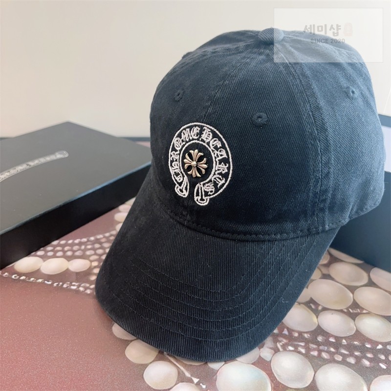 Chrome Hearts 크롬하츠 홀스슈 실버 크로스 볼캡 1# 악세사리 12번 이미지