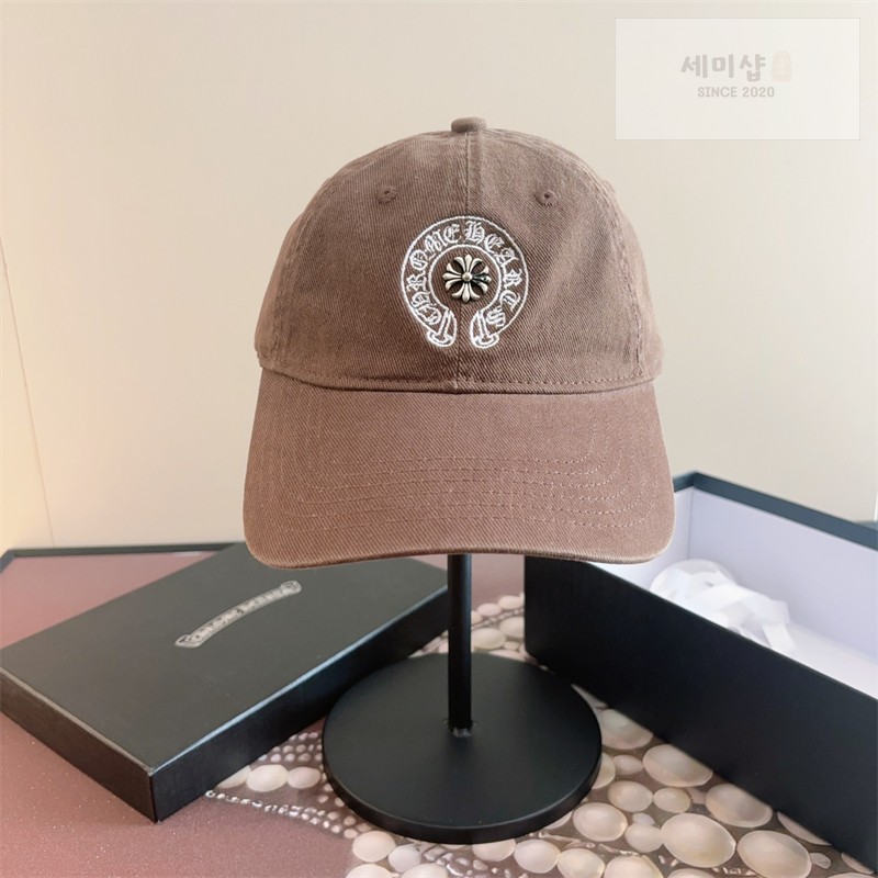 Chrome Hearts 크롬하츠 홀스슈 실버 크로스 볼캡 1# 악세사리 13번 이미지