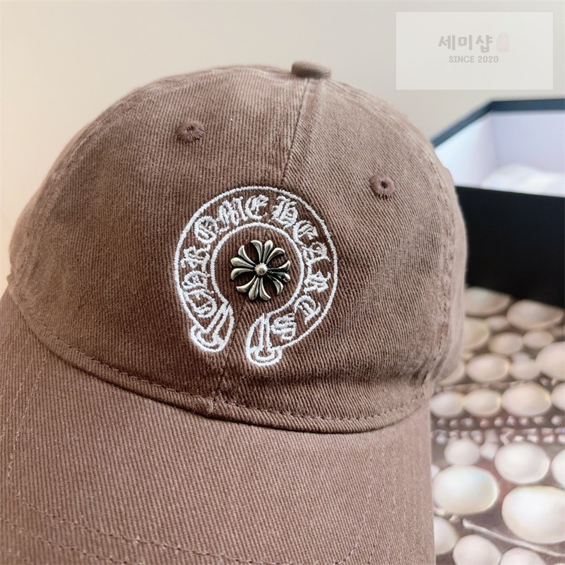 Chrome Hearts 크롬하츠 홀스슈 실버 크로스 볼캡 1# 악세사리 17번 이미지