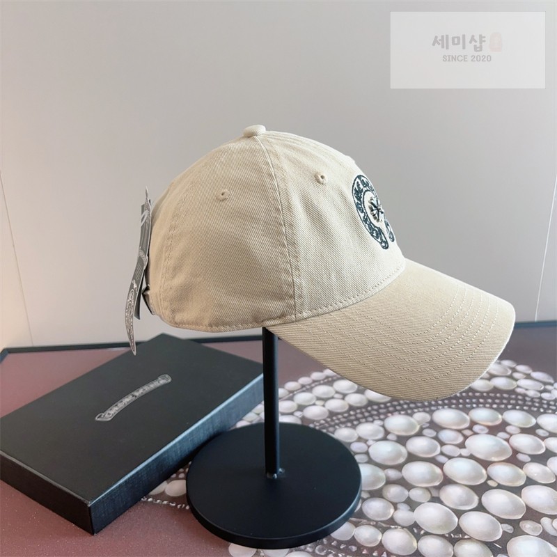 Chrome Hearts 크롬하츠 홀스슈 실버 크로스 볼캡 1# 악세사리 23번 이미지