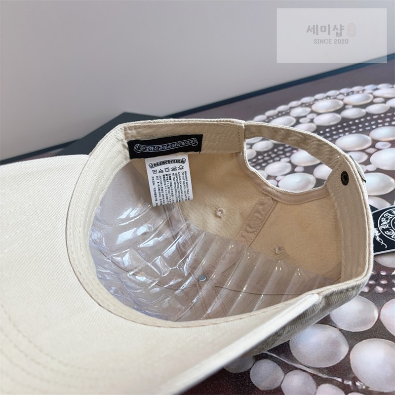 Chrome Hearts 크롬하츠 홀스슈 실버 크로스 볼캡 1# 악세사리 28번 이미지