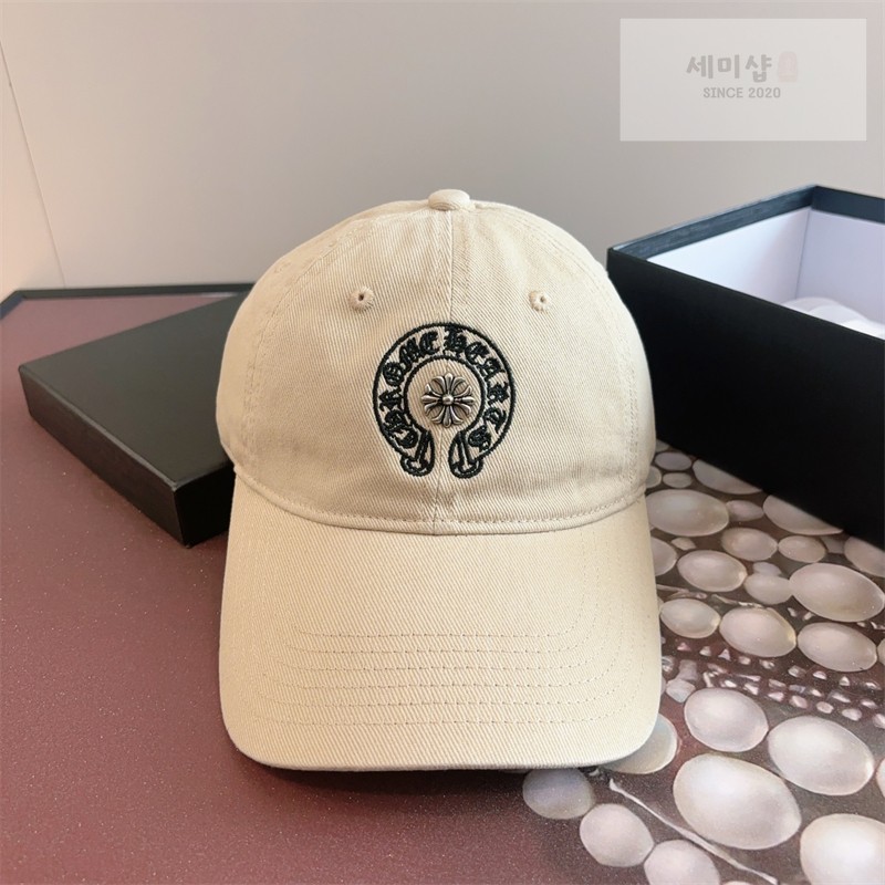 Chrome Hearts 크롬하츠 홀스슈 실버 크로스 볼캡 1# 악세사리 29번 이미지