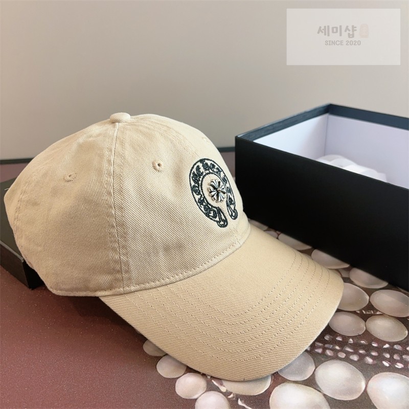 Chrome Hearts 크롬하츠 홀스슈 실버 크로스 볼캡 1# 악세사리 30번 이미지