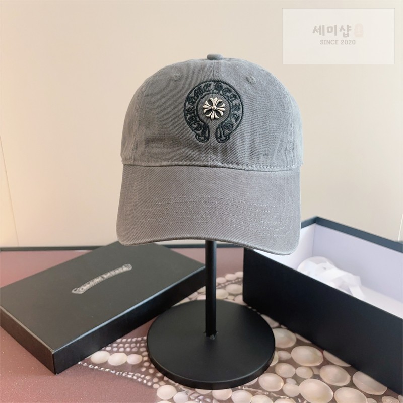 Chrome Hearts 크롬하츠 홀스슈 실버 크로스 볼캡 1# 악세사리 31번 이미지