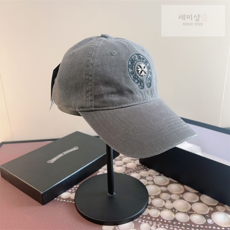 Chrome Hearts 크롬하츠 홀스슈 실버 크로스 볼캡 1# 악세사리 33번 이미지