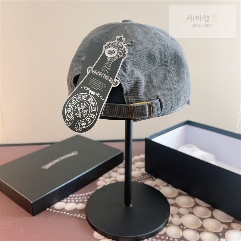 Chrome Hearts 크롬하츠 홀스슈 실버 크로스 볼캡 1# 악세사리 34번 이미지
