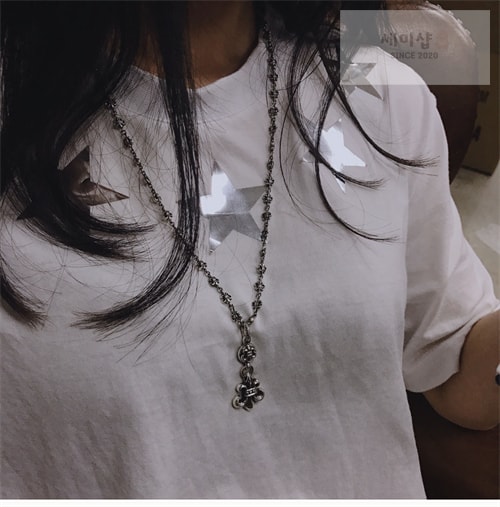 Chrome Hearts 크롬하츠 BS플레어 라지 베일 펜던트 원볼 BS플레어 악세사리 9번 이미지