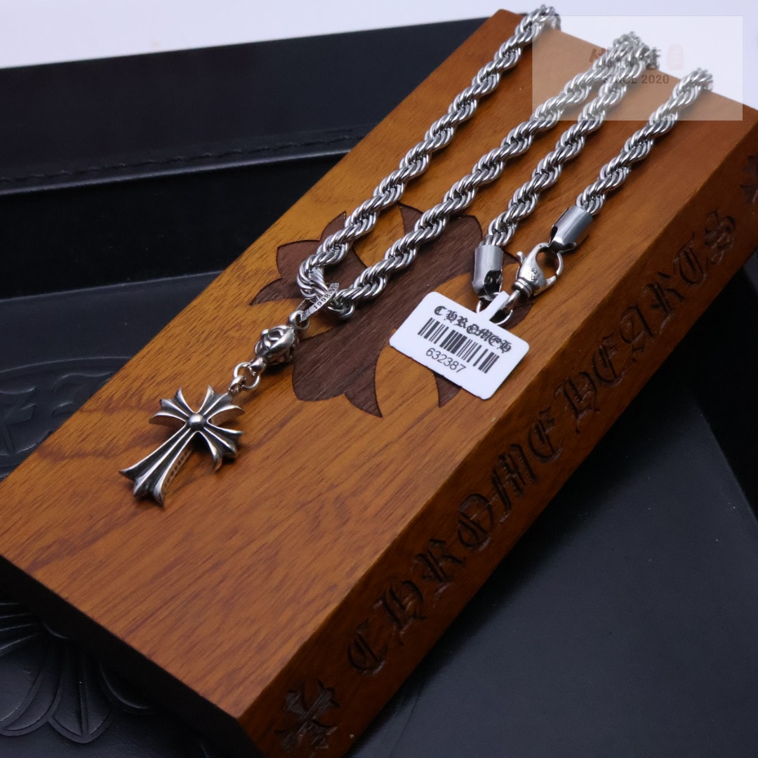 Chrome Hearts 크롬하츠 CH 크로스 베이비 팻 펜던트 실버 925 악세사리 1번 이미지