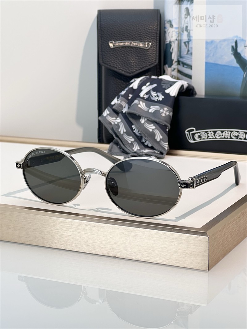 Chrome Hearts 크롬하츠 LOVE QXT 라운드 메탈 프레임 선글라스 1# 악세사리 7번 이미지