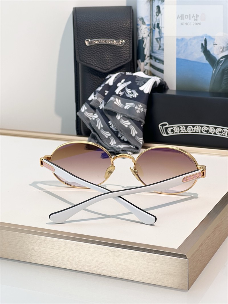 Chrome Hearts 크롬하츠 LOVE QXT 라운드 메탈 프레임 선글라스 1# 악세사리 11번 이미지