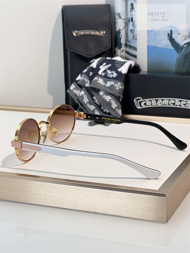 Chrome Hearts 크롬하츠 LOVE QXT 라운드 메탈 프레임 선글라스 1# 악세사리 13번 이미지
