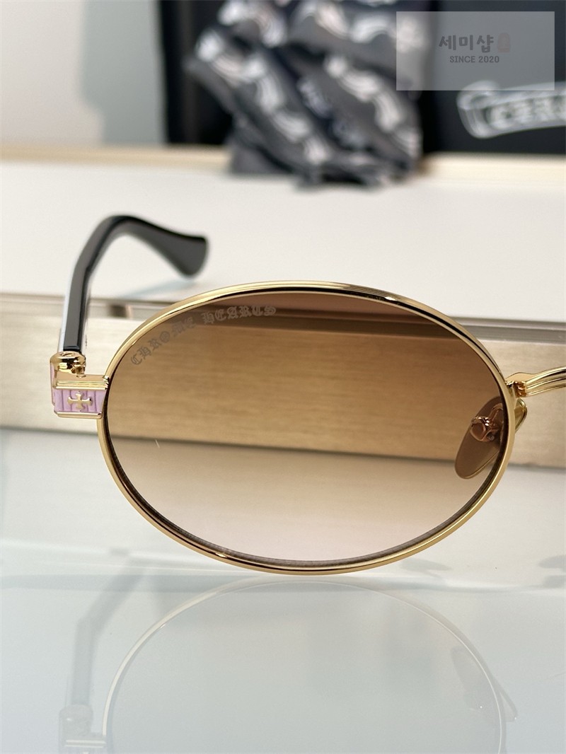 Chrome Hearts 크롬하츠 LOVE QXT 라운드 메탈 프레임 선글라스 1# 악세사리 15번 이미지