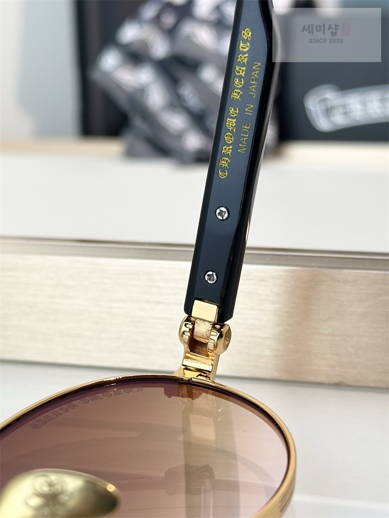 Chrome Hearts 크롬하츠 LOVE QXT 라운드 메탈 프레임 선글라스 1# 악세사리 18번 이미지