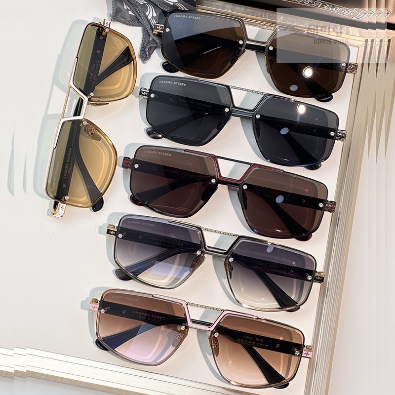 Chrome Hearts 크롬하츠 LOVE ROD 투브릿지 메탈 프레임 선글라스 1# 악세사리 1번 이미지