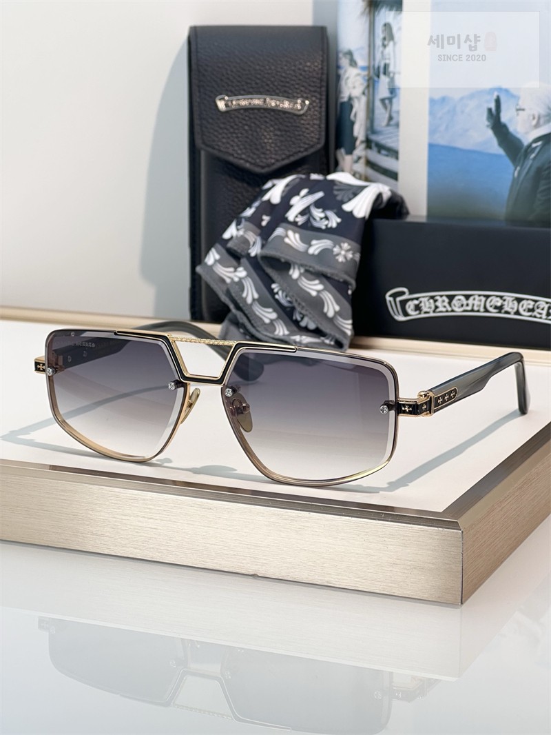 Chrome Hearts 크롬하츠 LOVE ROD 투브릿지 메탈 프레임 선글라스 1# 악세사리 6번 이미지