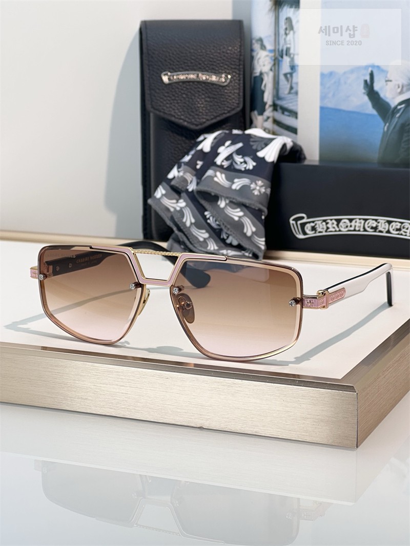 Chrome Hearts 크롬하츠 LOVE ROD 투브릿지 메탈 프레임 선글라스 1# 악세사리 7번 이미지