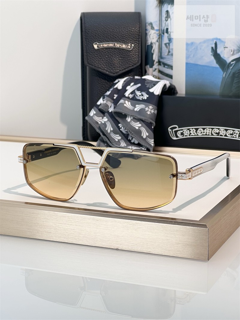 Chrome Hearts 크롬하츠 LOVE ROD 투브릿지 메탈 프레임 선글라스 1# 악세사리 8번 이미지