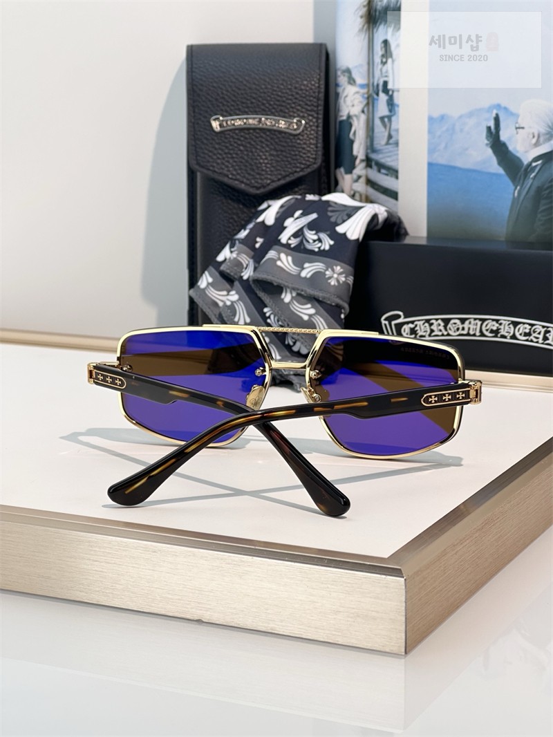 Chrome Hearts 크롬하츠 LOVE ROD 투브릿지 메탈 프레임 선글라스 1# 악세사리 11번 이미지