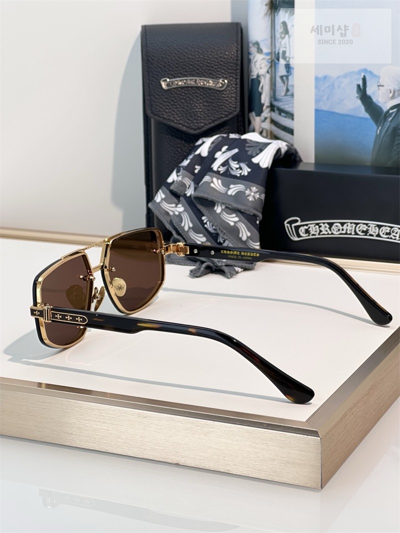 Chrome Hearts 크롬하츠 LOVE ROD 투브릿지 메탈 프레임 선글라스 1# 악세사리 13번 이미지
