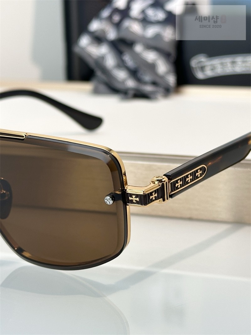 Chrome Hearts 크롬하츠 LOVE ROD 투브릿지 메탈 프레임 선글라스 1# 악세사리 17번 이미지