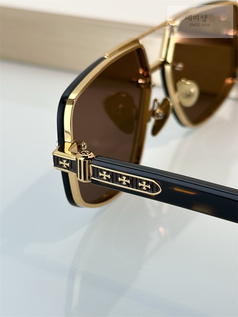 Chrome Hearts 크롬하츠 LOVE ROD 투브릿지 메탈 프레임 선글라스 1# 악세사리 18번 이미지