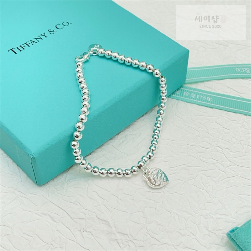 Tiffany And Co 티파니앤코 리턴 투 티파니 하트 태그 비드 브레이슬릿 옐로우 골드 악세사리 5번 이미지
