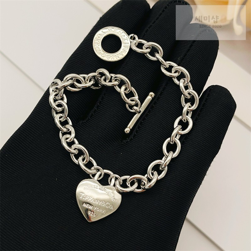 Tiffany And Co 티파니앤코 리턴 투 티파니 하트 태그 토글 브레이슬릿 화이트 골드 악세사리 7번 이미지