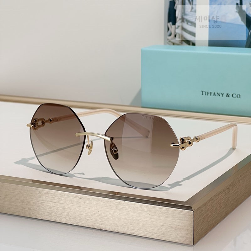 Tiffany And Co 티파니앤코 메탈 오벌 선글라스 TF3123-D 1# 악세사리 1번 이미지