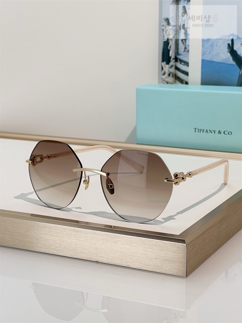 Tiffany And Co 티파니앤코 메탈 오벌 선글라스 TF3123-D 1# 악세사리 3번 이미지