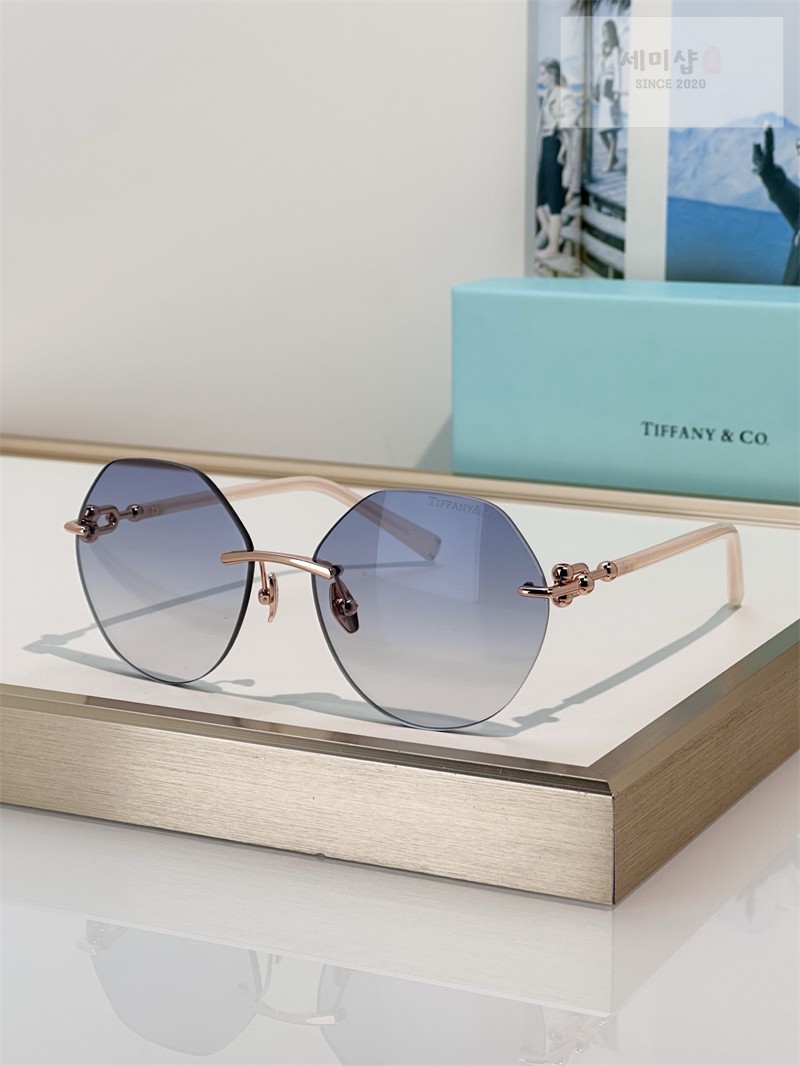 Tiffany And Co 티파니앤코 메탈 오벌 선글라스 TF3123-D 1# 악세사리 4번 이미지
