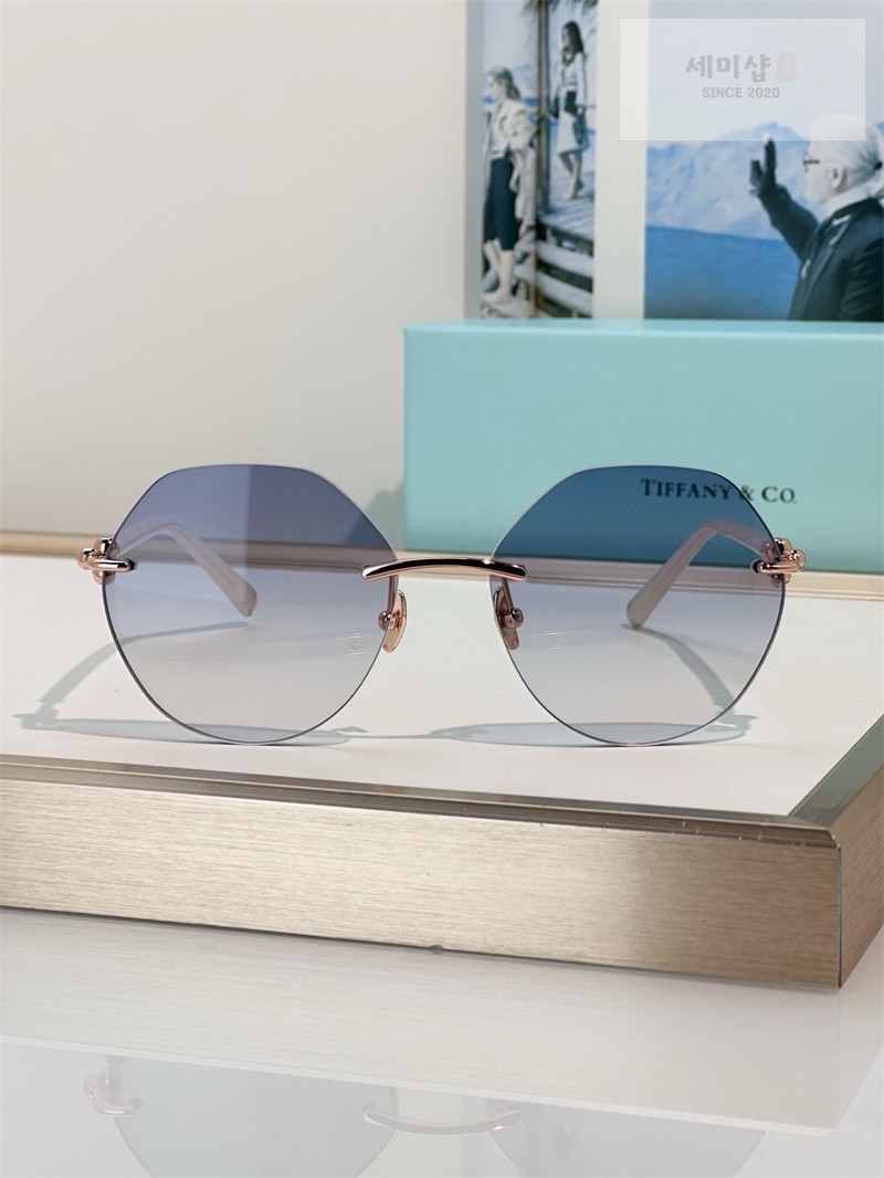 Tiffany And Co 티파니앤코 메탈 오벌 선글라스 TF3123-D 1# 악세사리 8번 이미지