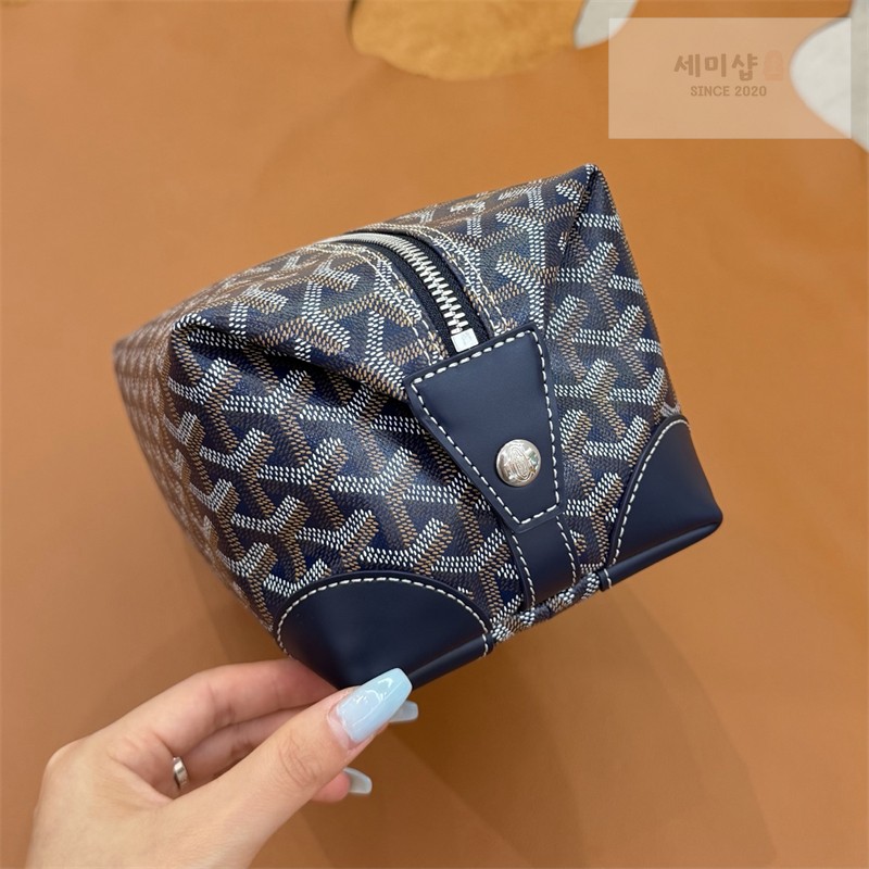 고야드 고야드 볼링 25 토일리트리백 네이비 네이비 Bag 5번 이미지