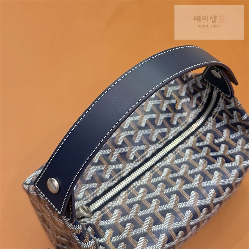 고야드 고야드 볼링 25 토일리트리백 네이비 네이비 Bag 12번 이미지