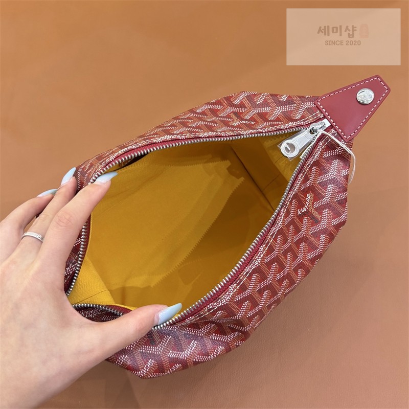 고야드 고야드 볼링 25 토일리트리백 레드 레드 Bag 9번 이미지