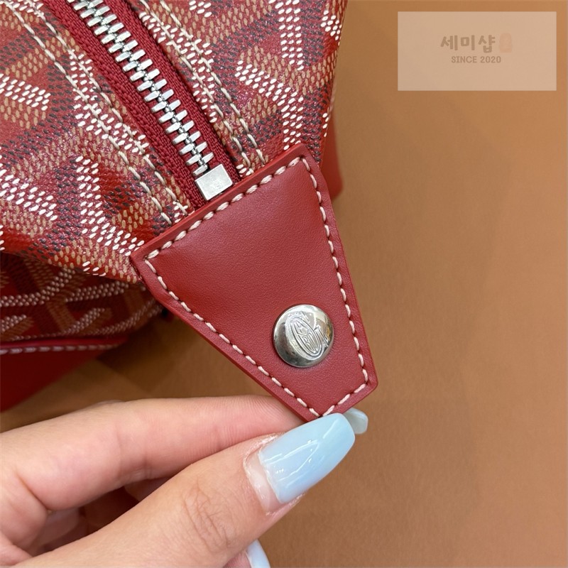 고야드 고야드 볼링 25 토일리트리백 레드 레드 Bag 14번 이미지