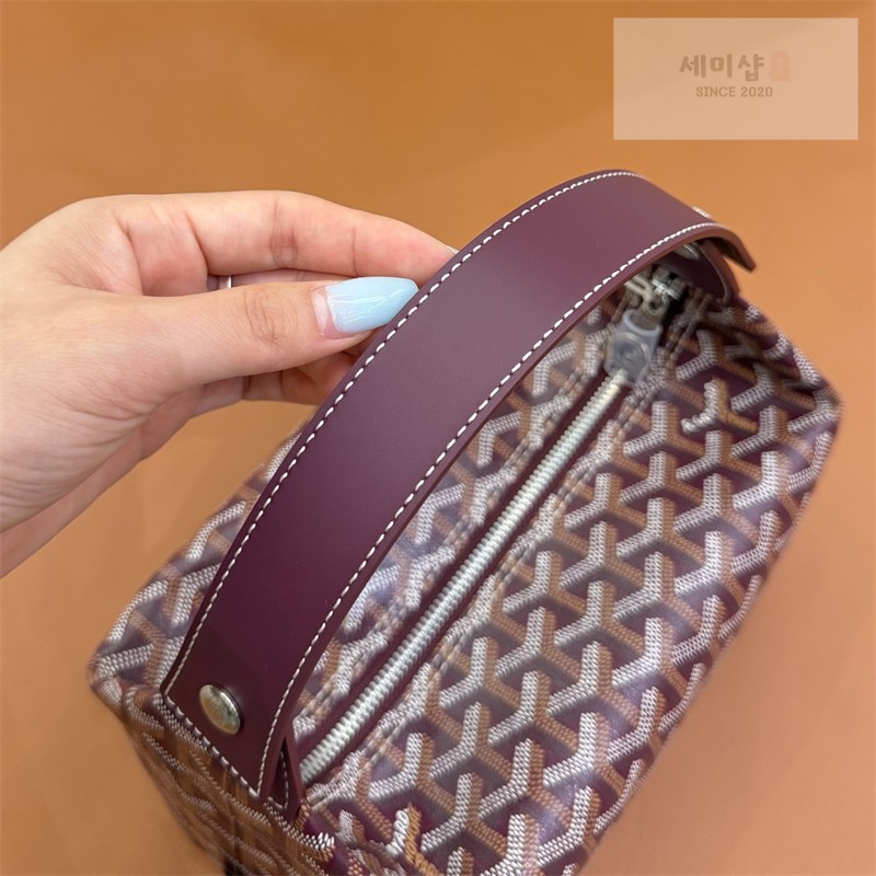 고야드 고야드 볼링 25 토일리트리백 버건디 버건디 Bag 11번 이미지