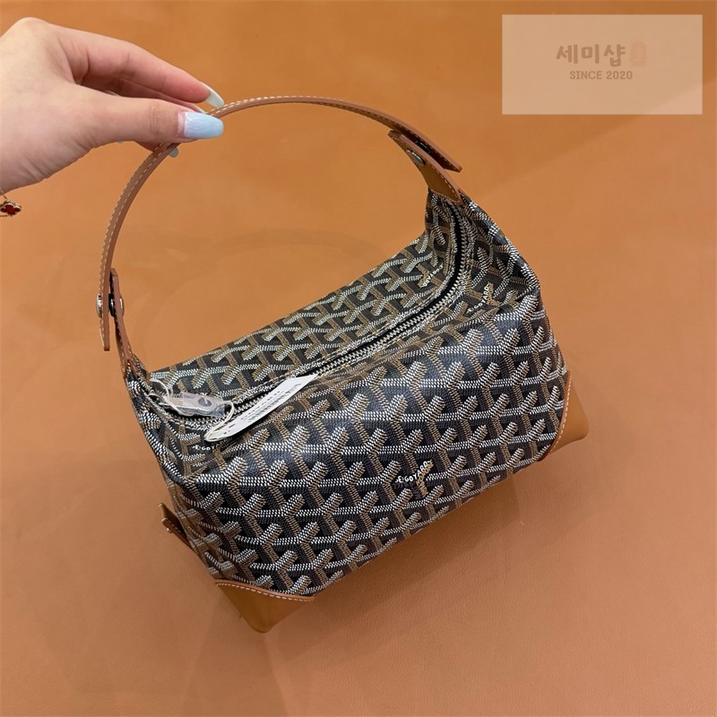 고야드 고야드 볼링 25 토일리트리백 탄 브라운 탄(브라운) Bag 2번 이미지