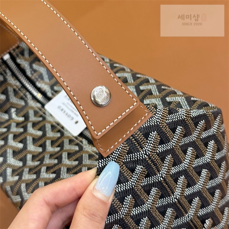 고야드 고야드 볼링 25 토일리트리백 탄 브라운 탄(브라운) Bag 6번 이미지