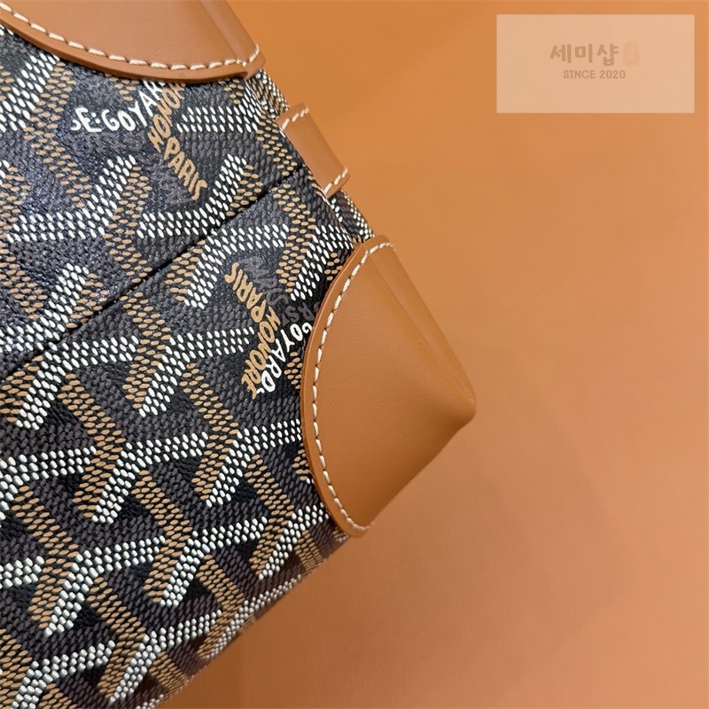 고야드 고야드 볼링 25 토일리트리백 탄 브라운 탄(브라운) Bag 8번 이미지