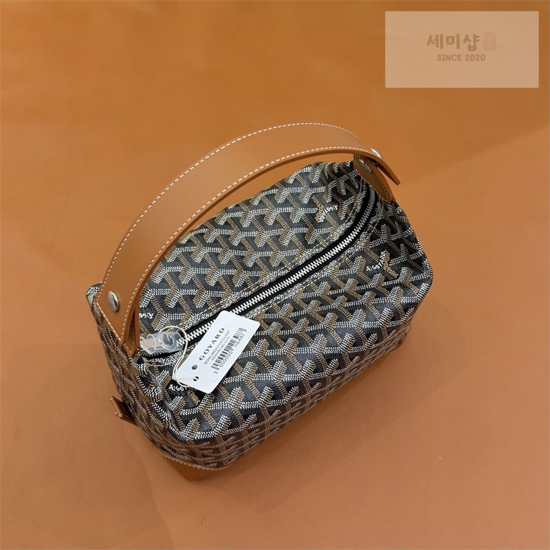 고야드 고야드 볼링 25 토일리트리백 탄 브라운 탄(브라운) Bag 11번 이미지