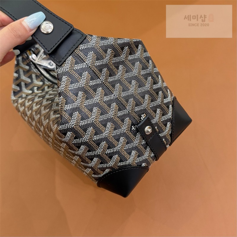 고야드 고야드 볼링 25 토일리트리백 블랙 블랙 Bag 4번 이미지